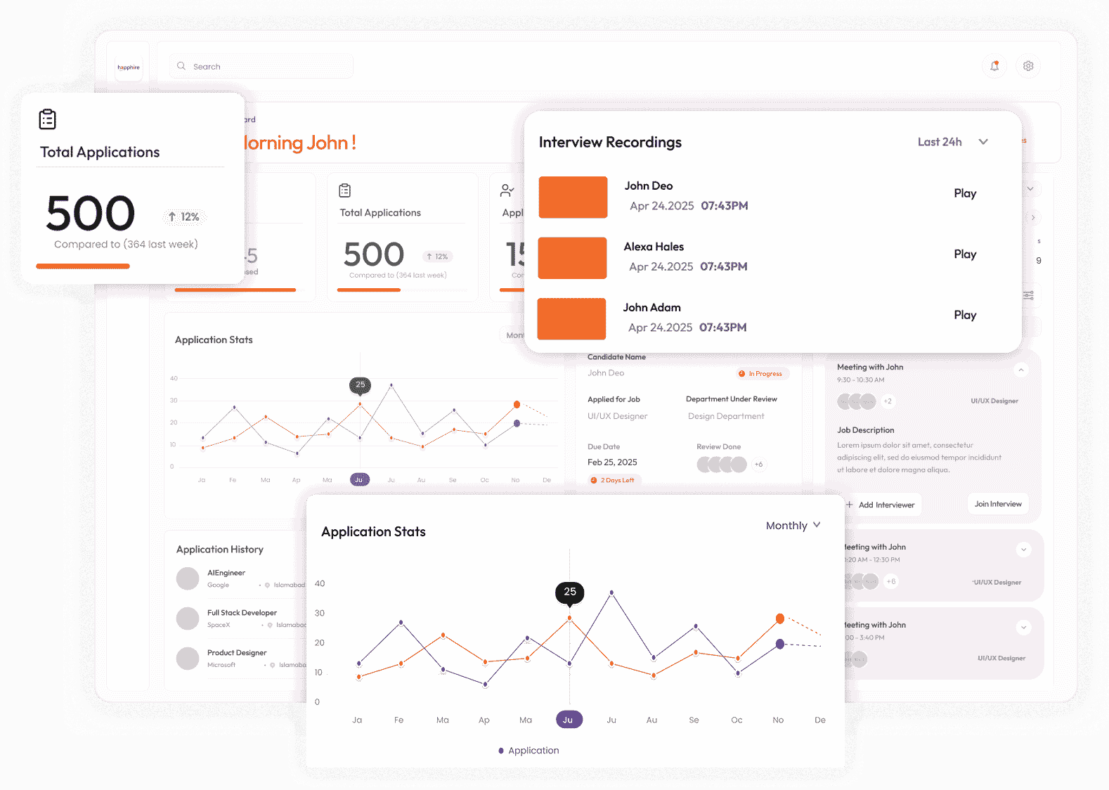 HR workflow product preview
